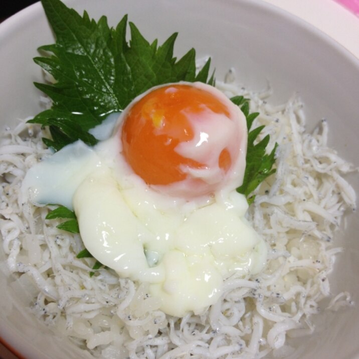 釜揚げしらす丼